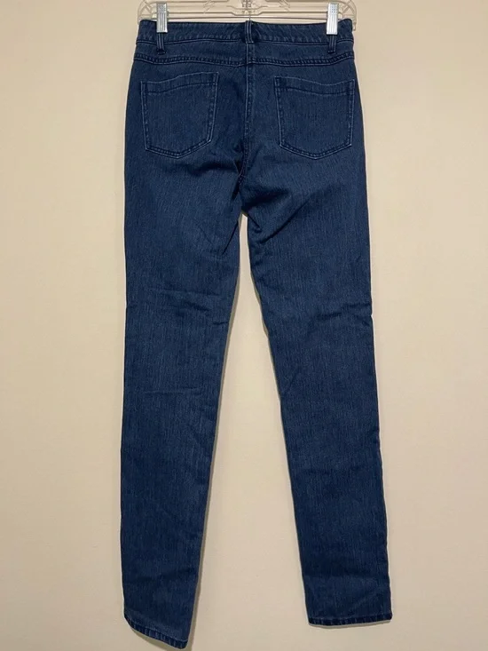 J. McLaughlin Dark Blue Skinny Jeans size 0 - Picture 2 of 5